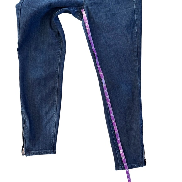 LOFT Ann Taylor Modern skinny ankle Women's Blue Jeans size 8 #785 - Picture 7 of 10